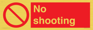 No shooting